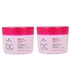 Schwarzkopf Bonacure pH 4.5 Color Freeze Mask Treatment krāsotiem matiem 200 ml Iepakojumā 2