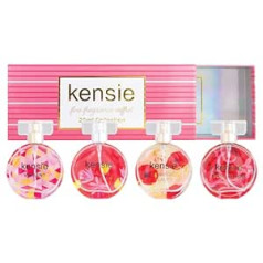 Kensie kensie 4 gabalu kabatiņa — dzīvīgs, Darling Daydream, Sunkissed Beauty, Rosy Bloom, 0,67 šķidrums