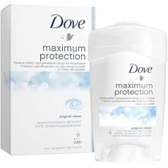 Dove Крем-дезодорант Dove для женщин, упаковка из 3 шт. Антиперспирант с максимальной защитой, 48-часовая защита, дерматологически протестировано (3 x 45 мл)