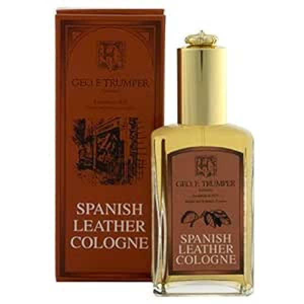 Geo F. Trumper Geo. F. Trumpers: Spanish Leather Cologne - stikla pudele ar atomizatoru