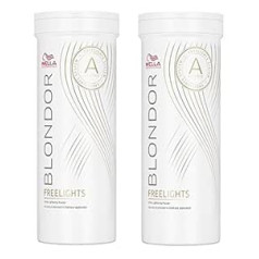 Wella Blondor Freelights Powder 2 x 400 г Белый отбеливающий порошок