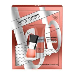 Bruno Banani Fragrance Подарочный набор Bruno Banani Magnetic Woman Eau de Parfum 30 мл + гель для душа 50 мл