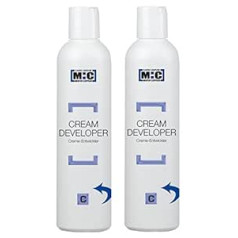 Meister Coiffeur Cream Developer C 1,9% 2 x 250 ml H2O2 Cream Oxide by M:C