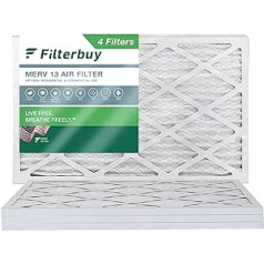 Oven Filter/Air Filter - AFB Platinum Merv 13 (4 Pack), multicolour, AFB14x30x1M13pk4