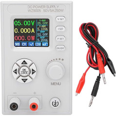 BLLBOO - DC Power Supply Regulated DC Regulated Power Supply Digital Control Adjustable LCD Screen 4 Digit Display DC6-55V WZ5005