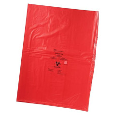 Heathrow Scientific HD10320 Biohazard Disposal Bag, Polypropylene, 203 mm Width Length x 305 mm Width, Red (Pack of 500)