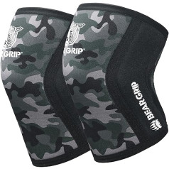 Bear Grip 7mm Heavy Duty Knee Pads - Khaki small