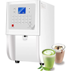 Commercial Fruit Powder Dispenser, 3.5 L Fruit Powder Quantification Machine with Mixer, Powder Deficiency Alarm System, Intelligent Quantification Machine, for Milk, Tea, Creamer, Coffee, Sugar,