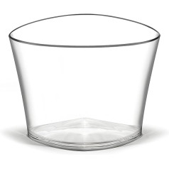 BREVETTI WAF, Eiswürfelbehälter Delta Bucket für 6-7 Flaschen, Fassungsvermögen 15 l, transparent