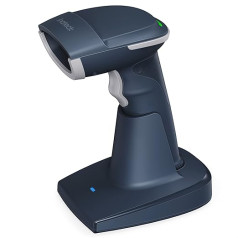 Inateck 2D bezvadu svītrkoda skeneris, Bluetooth 5.0, 2,4 GHz inteliģentā stacija, ekrāna skenēšana, BCST-54