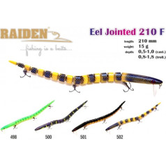 Vobleris RAIDEN «Eel Jointed» 210 F