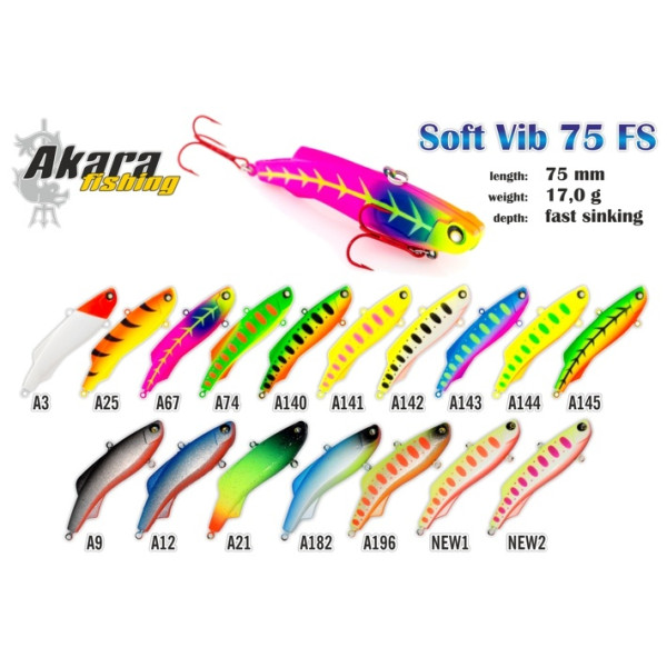 Vobleris AKARA «Soft Vib» 75 FS