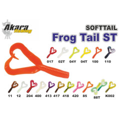 Silikona māneklis AKARA mini SOFTTAIL «Frog Tail ST»