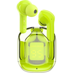 Acefast In-ear TWS Bluetooth bezvadu austiņas, zaļa