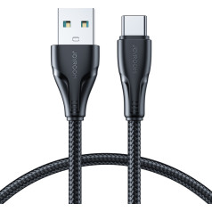 Surpass Series USB — USB-C kabelis ātrai uzlādei 3A 1,2 m melns