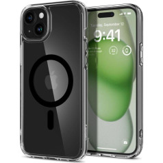 Spigen Ultra Hybrid Mag maciņš ar MagSafe priekš iPhone 15 Plus, melns