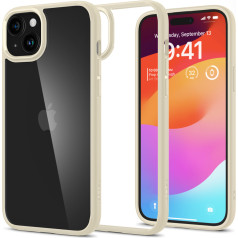 Spigen Ultra Hybrid maciņš iPhone 15 Plus bēšs