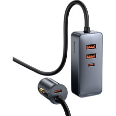 Baseus Share Together Auto Ladētājs 2x USB  / 2x USB-C / 120W