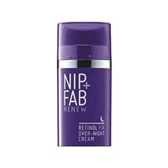 Nip+Fab Nip + Fab Retinol Fix Overnight 0,1% Retinol Cream Nakts krēms ar Retinolu Hiperpigmentācijas Krēms Pretgrumbu Krēms Hialuronskābe 50 ml