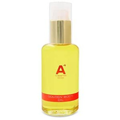 A4 Cosmetics A4 Zelta ķermeņa eļļa pretnovecošanās ķermeņa eļļa ar argana eļļu aizsardzību pret brīvajiem radikāļiem, mitrinoša, uzmundrinoša eļļa (100 ml)