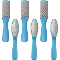 Zrwlzt Premium Foot File Callus Remover Hard Skin Callus Rasp Foot Care Nerūsējošais tērauds pedikīram pēdu kopšanas ierīču iepakojumā 6 gab.