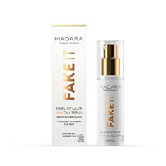 Mádara MÁDARA Organic Skincare Fake It Healthy Glow Self Tan serums, 30 ml, ar aveņu sēklu eļļu, šī sviestu, multimolekulāro hialuronskābi un E vitamīnu, vegāns, Ecocert sertificēts