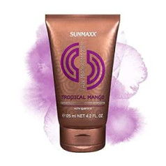 Sunmaxx TAN MAXXIMIZER Tropical Mango iedeguma losjons I iedeguma losjons I augļu mango aromāts I guaranas ekstrakts I vienmērīgs iedegums I viegla tekstūra