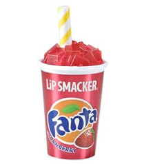 Lip Smacker - Cup lūpu balzams, Fanta Strawberry - 0,26 oz. (7,4 g)