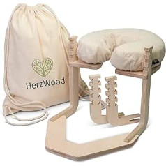 Herzwood masāžas galvas balsts gultai — Sejas paliktnis mājas masāžai — alternatīva masāžas galdam