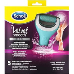 Scholl Электрический аппарат для удаления мозолей Scholl Velvet Smooth Pro — для удаления мозолей на мокрых и сухих ногах — перезаряжаемый — 1 устройст