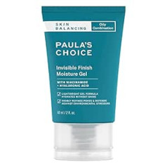 Paula's Choice Skin Balancing Moisturizing Cream - Matējošs gēls nakts krēms - samazina poras, melngalvju un plankumainu ādu - ar niacinamīdu un antioksidantiem - kombinētai ādai līdz taukainai ādai - 60 ml