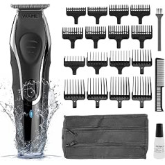 Choice Bearing trimmeris vīriešiem, Aqua Blade matu griezējs, aizbāžņi, kopšana tiek pārdota, pilnībā mazgājams, īpaši slēgts, pilnībā mazgājams - piemērots mitrai/sausai lietošanai