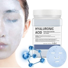 POZTL Jelly Mask Powder for Facials, Moisturizing Jelly Face Mask with Hyaluronic Acid, Professional Peel-Off Hydro Face Mask Powder to Fight Fine Lines