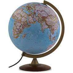 TECNODIDATTICA – NATGEO Explorer Classic 30 National Geographic Classic dižskābarža pamatnes izgaismots teksts spāņu valodā Diametrs 30 cm