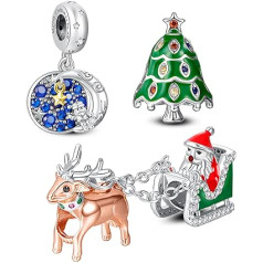 Annmors Charm Family Love Hearts Подвеска Браслет из стерлингового серебра S925 с фианитом для европейских браслетов Ожерелье, ювелирный подарок на День м