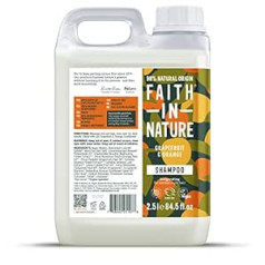Faith In Nature greipfrūtu un apelsīnu šampūns 2,5 l dzidrs