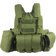 ATAIRSOFT Militär Armee Schwer Pflicht MOLLE Kampf Weste/Schulung Schutz Geborgenheit Weste ar Beutel für Taktisch Jagd Airsoft Außen Camping