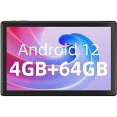 SGIN planšetdators 10,1 collas Android 12 2 GB RAM 64 GB ROM planšetdatora skārienekrāns ar IPS 800 x 1280 HD telefoto 2 MP + 5 MP Bluetooth 4.2 WiFi 2,4 G/5G GPS akumulators 5000 mAh