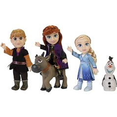 Disney Frozen 2 x 6 collu mazas atslēgas figūriņas dāvanu komplekts 211401 Krāsains