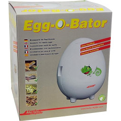 Lucky Reptile inkubators rāpuļu olām 4L - Rāpuļu inkubators Egg-O-Bator, ieskaitot inkubatoru - TÜV pārbaudīts inkubators 5 W/h - Rāpuļu inkubators ar patentētu temperatūras kontroli 1 gab.