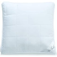 aqua-textil Soft Touch Pillow 80 x 80 cm, Microfibre Neck Pillow, Hollow Fibre Pillow, Boil-Proof, Breathable