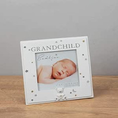 Bambino Grandchild with Stars and Teddy Bear Resin Photo Frame 4