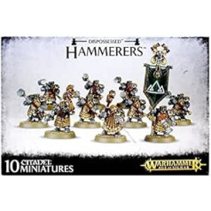 Games Workshop 99120205025 Plastikbausatz Dispossessed Hammerers, Schwarz, M