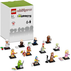 LEGO 71035 mini figūriņas The Muppets — iepakojumā pa 6, Muppets Show ierobežots izdevums