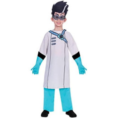 Amscan - Children's Costume PJ Masks Romeo Top, Trousers, Eye Mask, Gloves, Shoulder Bag, Doctor