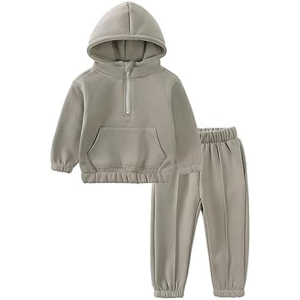 XTBFOOJ Baby Jogging Suit Boy Toddler Boys Long Sleeve Solid Shirt Hoodies Tops and Trousers Child Children 2 Pieces Set & Outfits Children's Clothing 9 Year Christening Clothing Boy