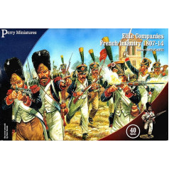 Perry Miniatures - Elite Companies French Infantry 1807-14 (40 x 28 mm multi-part plastic figures)