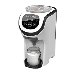 Baby Brezza - Formula Pro Mini Automatic Bottle Maker - Dispenses and mixes hot water and milk powder at the touch of a button, white