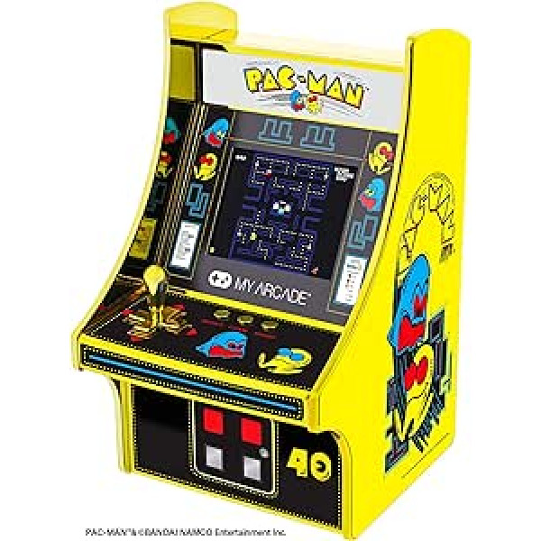 My Arcade DGUNL-3290 Pac-Man 40th Anniversary Micro Player Retro Arcade Machine