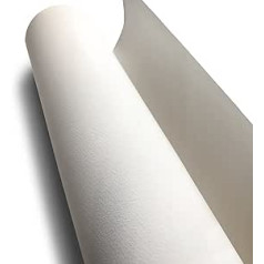 Winsor & Newton 6665001 profesionālais akvareļu papīra rullis 140 x 1000 cm, 300 g/m², smalkgraudains, gaišs dabīgs balts papīrs arhīva kvalitātē, izturīgs pret dzeltēšanu
